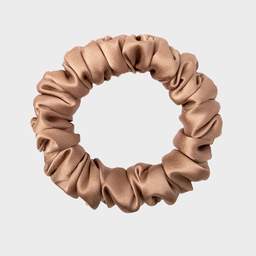 Изображение товара SILK UNIVERSE Шелковая резинка для волос, Бронзовый