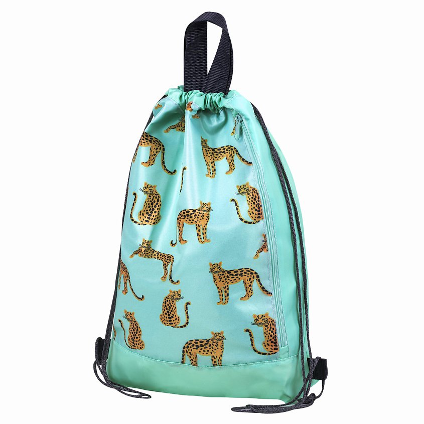 Изображение товара ЮНЛАНДИЯ Мешок для обуви Wild Cats, Голубой