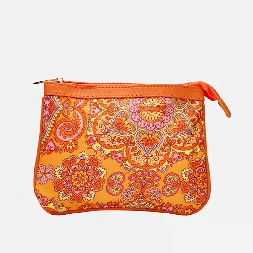 Изображение товара Косметичка NEW LOOK NL оранжевая для хранения косметики и принадлежностей