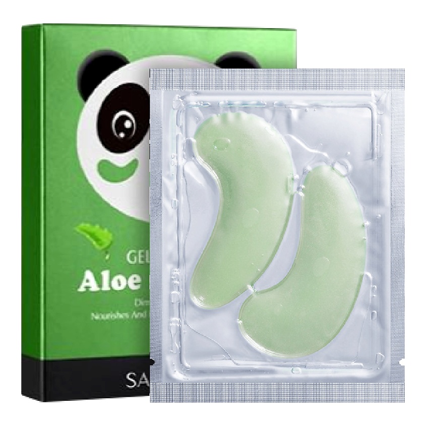 Изображение товара SADOER Патчи для области вокруг глаз увлаж. гелевые с алоэ и коллагеном, 55,3 гр.