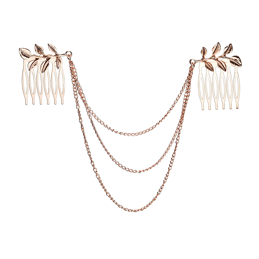 Изображение товара NOTHING BUT LOVE Гребень "Цветущие ветки миндаля", Золотой