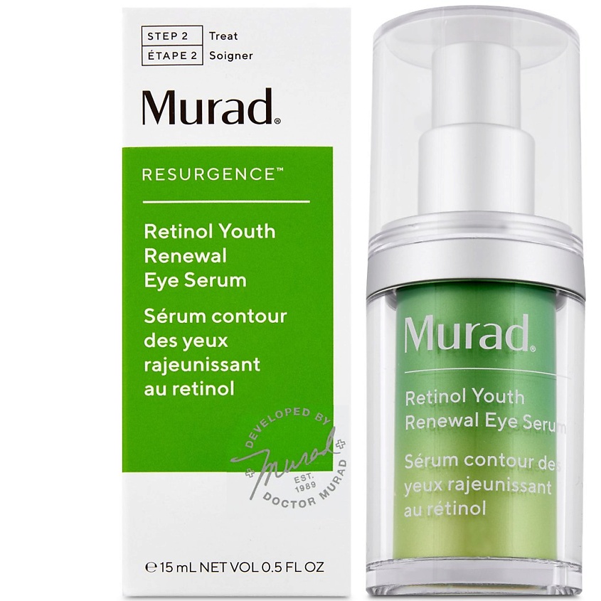 Изображение товара MURAD Обновляющая сыворотка с ретинолом Retinol Youth Renewal Eye Serum для кожи вокруг глаз, 15 мл
