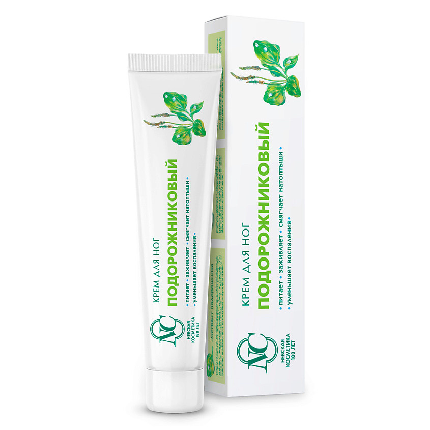 Изображение товара НЕВСКАЯ КОСМЕТИКА Крем для ног Подорожник, 50 мл