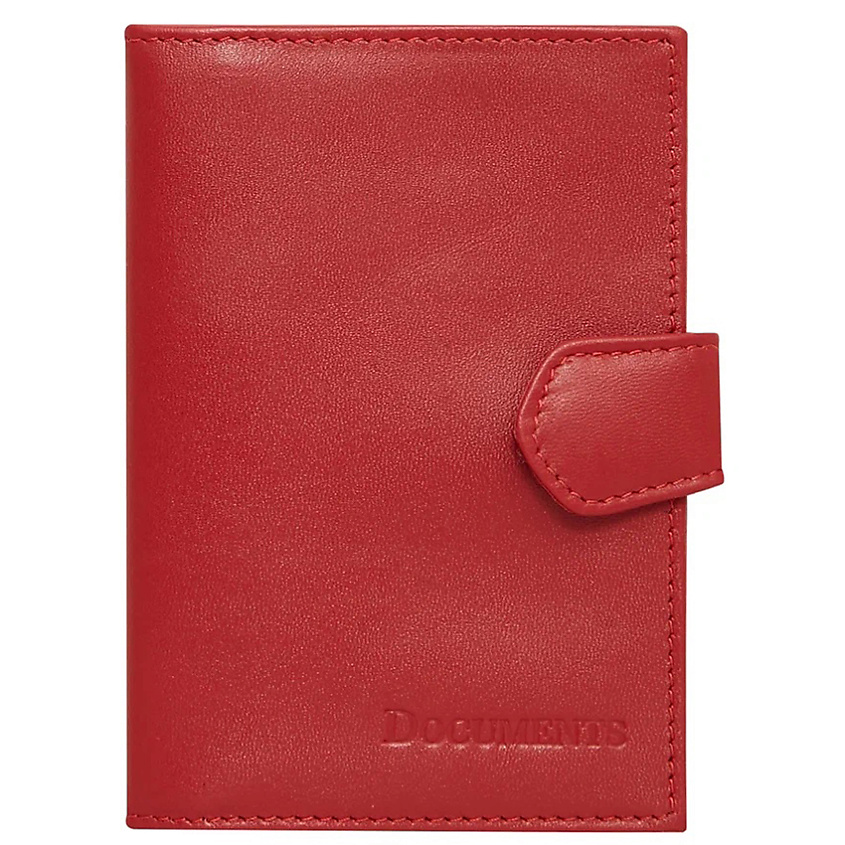 Изображение товара Обложка для документов из натуральной кожи с отделениями для автодокументов и карт