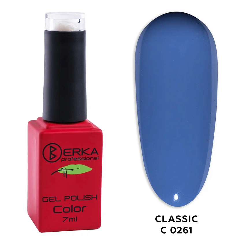Изображение товара Гель-лак BERKA Classic C пастельный оттенок №C-0261 для ногтей, быстрая сушка
