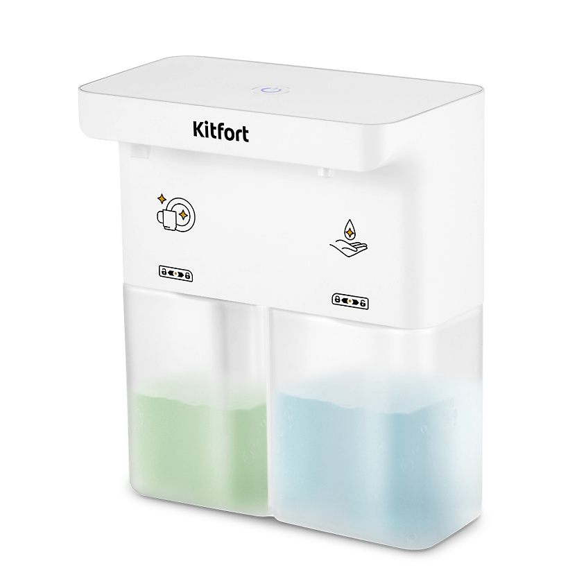 Изображение товара KITFORT Сенсорный диспенсер 2 в 1 КТ-6062 для жидкого мыла и пены