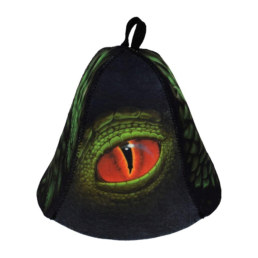 Изображение товара HOTPOT Шапка для бани и сауны «Глаз дракона», 1 шт