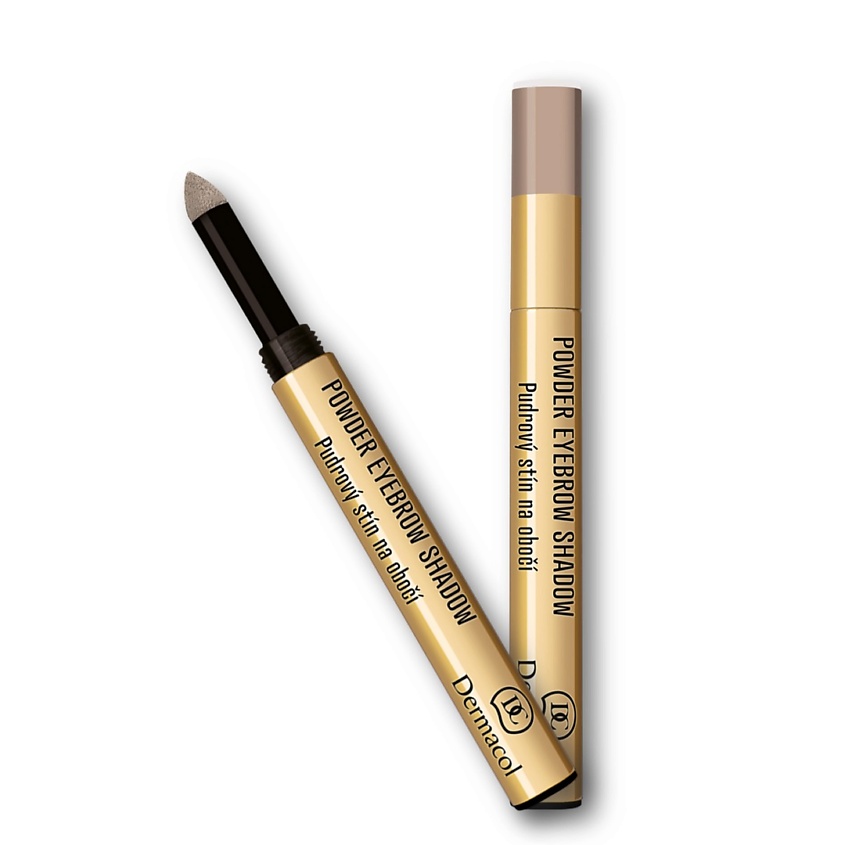 Изображение товара DERMACOL Стойкие пудровые тени для бровей POWDER EYEBROW SHADOW, тон 1