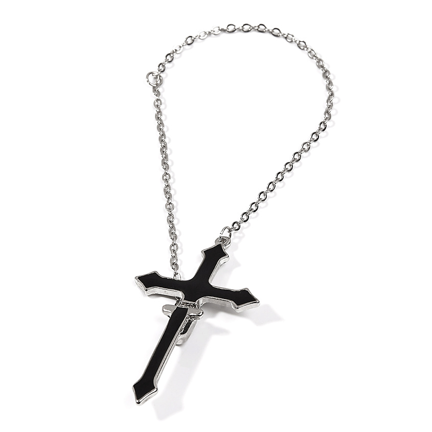 Изображение товара Стильный женский кафф готика из бижутерного сплава с эмалью