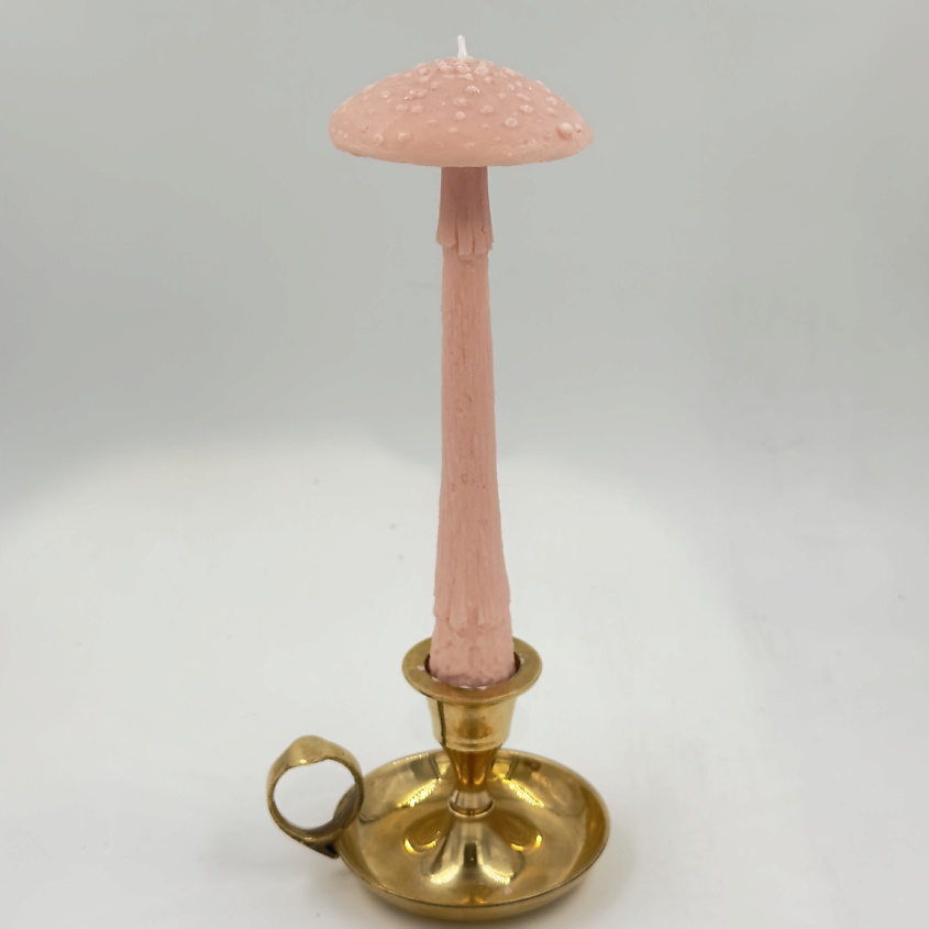 Изображение товара Свеча Гриб Мухомор 0.04 мл нежно-розовая ароматическая