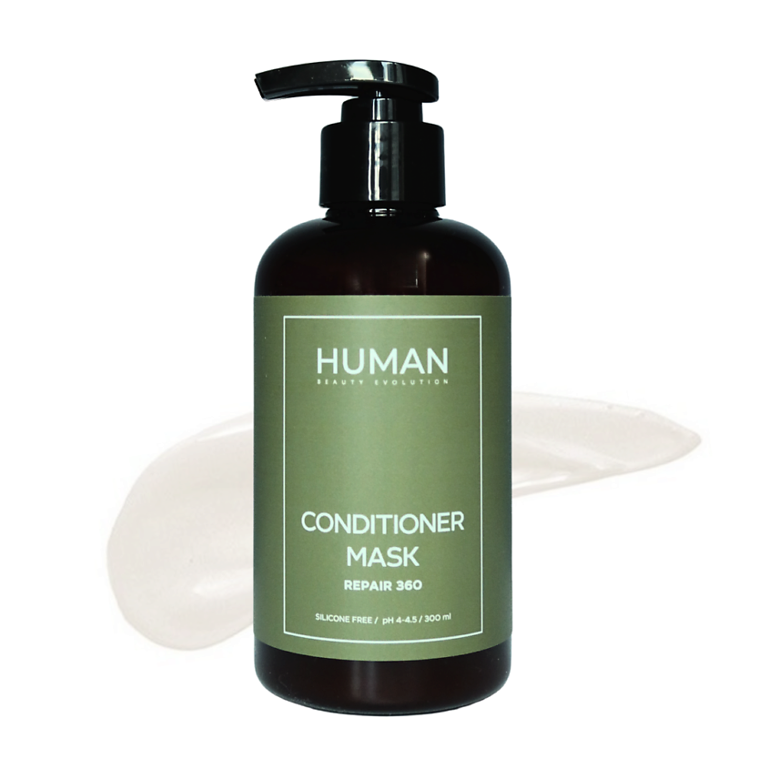 Изображение товара HUMAN BEAUTY EVOLUTION Маска-бальзам для волос восстанавливающая, 300 мл