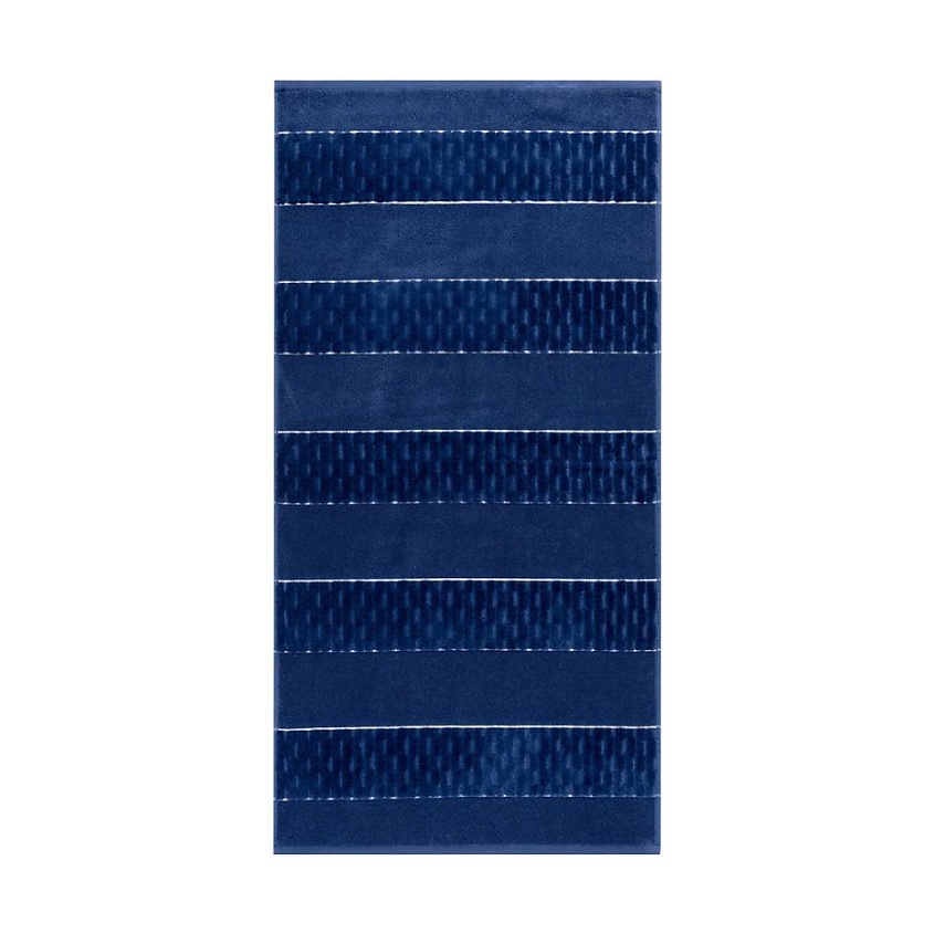 Изображение товара Махровое полотенце Cleanelly Perfetto 50х100 см темно-синее из египетского хлопка