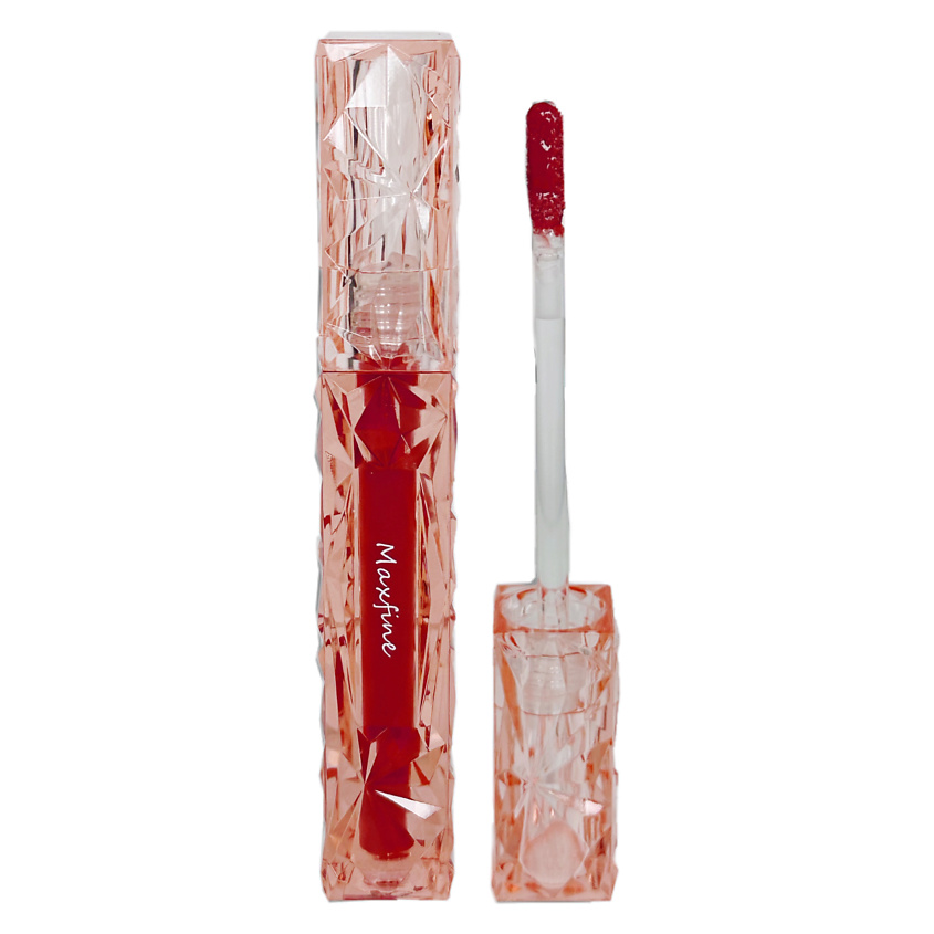 Изображение товара MAXFINE Блеск для губ увлажняющий глянцевый Crystal, персиковый