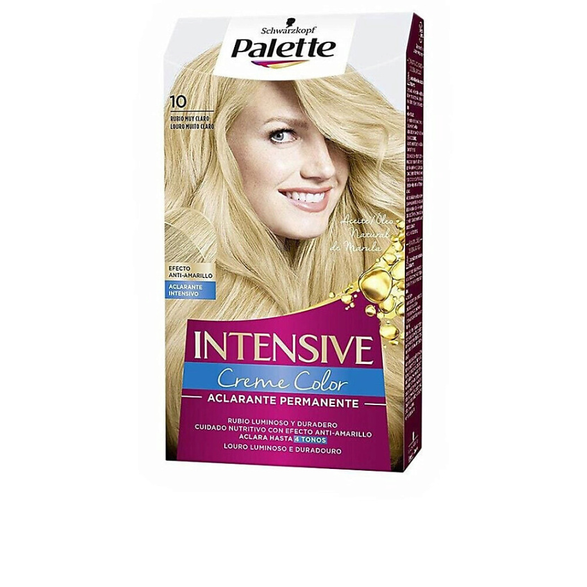 Изображение товара SCHWARZKOPF Краска для волос Palette Intensive Permanent Dye, Light Blonde / №10.0