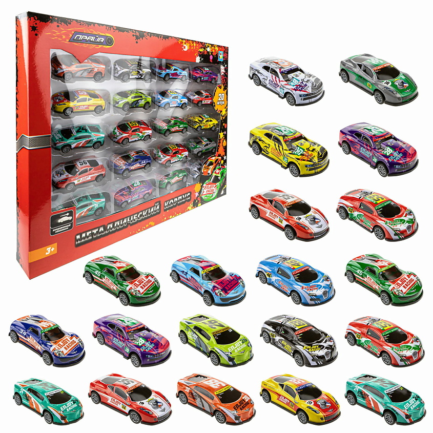 Изображение товара 1TOY Набор машинок Драйв, 1 набор