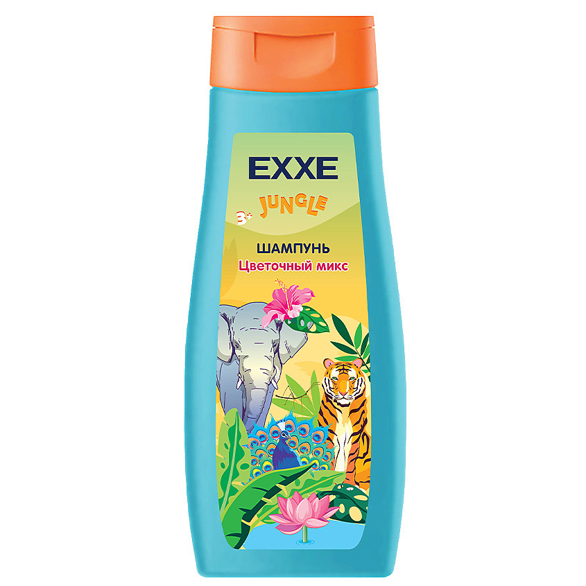 Изображение товара EXXE Шампунь детская серия Джунгли "Цветочный микс", 400 мл