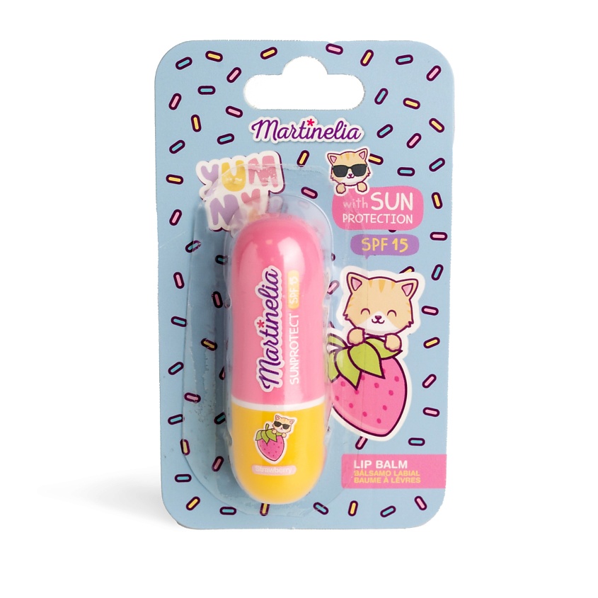 Изображение товара Бальзам для губ Martinelia для детей с увлажняющими компонентами