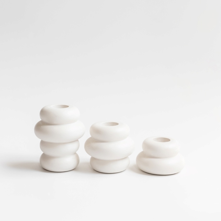 Изображение товара ROKKYHOME Подсвечники для столовых свечей, 2 шт