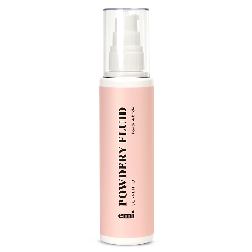 Изображение товара EMI Пудровый флюид для рук и тела Сорренто Powdery Fluid Sorrento, 100 мл