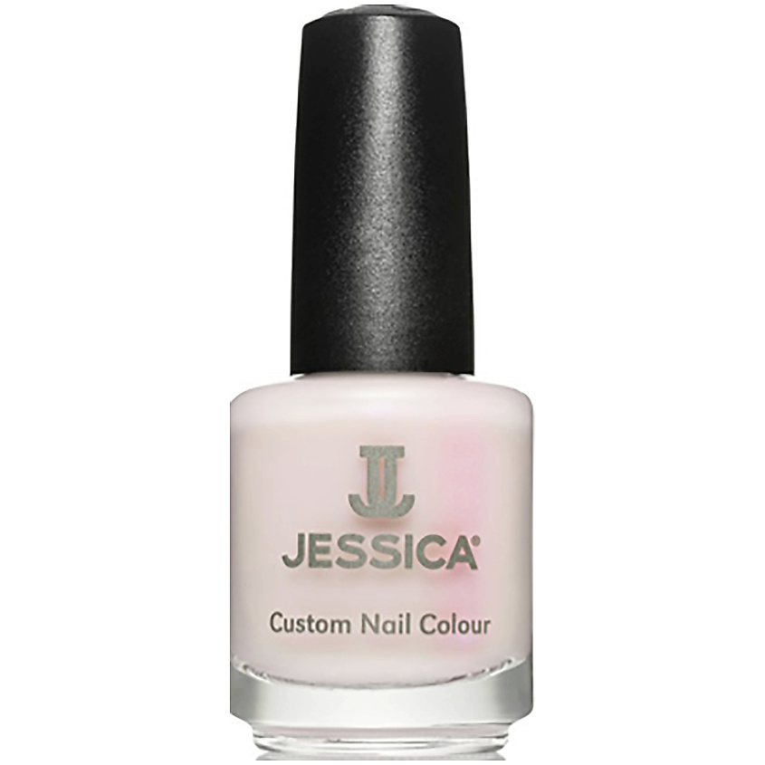 Изображение товара JESSICA Лак для ногтей CNC, CNC-558 I Do! Полупрозрачный перламутровый бело-сиреневый оттенок