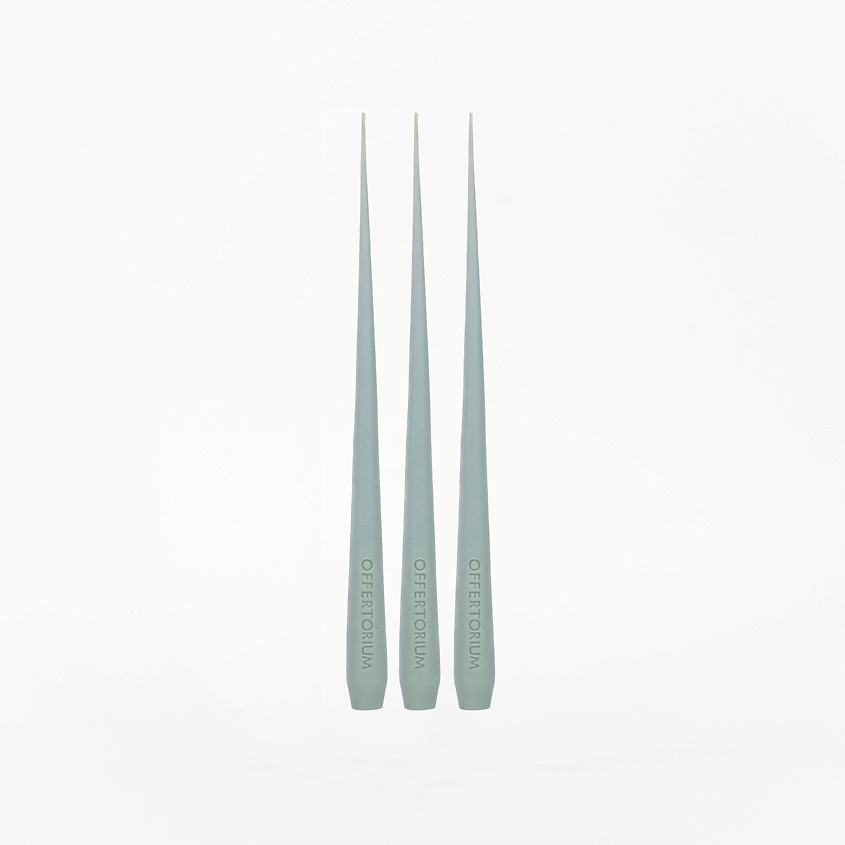 Изображение товара OFFERTORIUM [ДАРОПРИНОШЕНИЕ] Набор интерьерных свечей №4 Ocean, Голубой