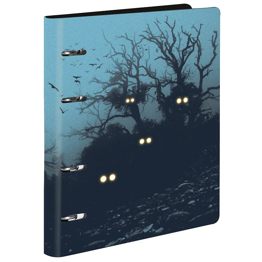 Изображение товара Тетрадь со сменным блоком LOREX HORROR A5 80 листов серый кожзаменитель