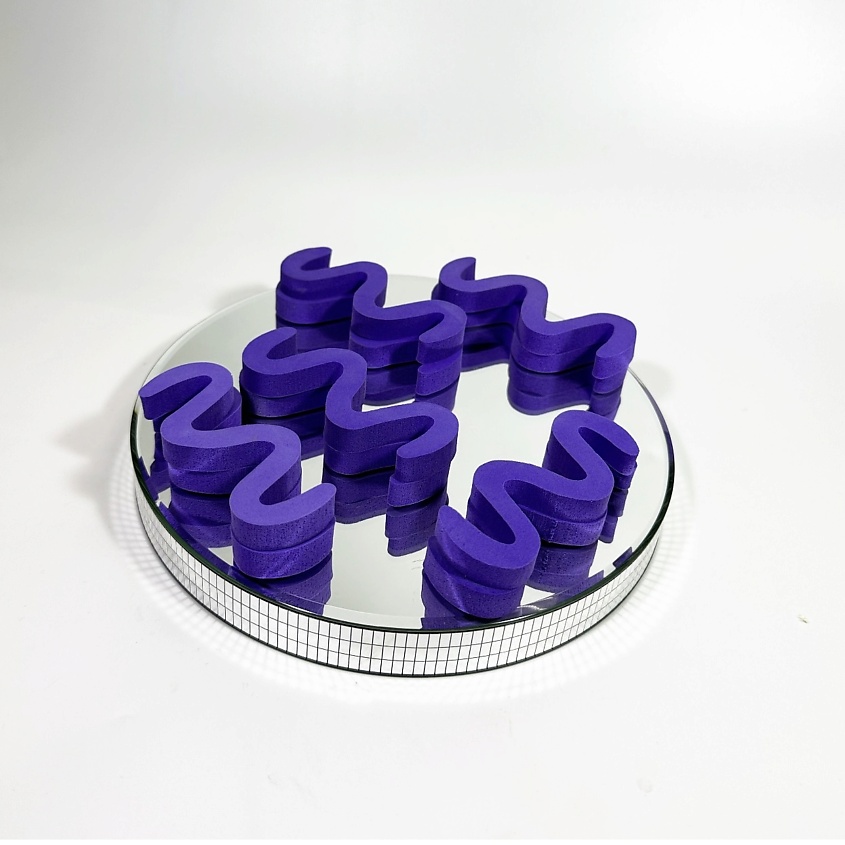 Изображение товара LAUFWUNDER Разделители для пальцев ног, цвет фиолетовый, 10 штук