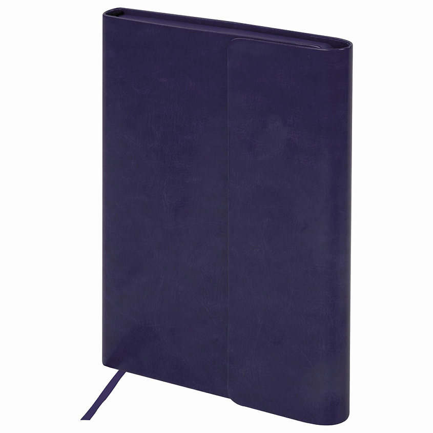 Изображение товара BRAUBERG Ежедневник с магнитным клапаном недатированный А5 Magnetic X, Фиолетовый