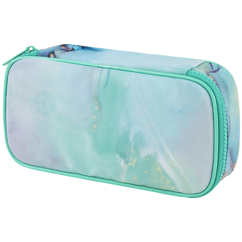 Изображение товара Пенал-органайзер BRAUBERG Mint marble зеленый для учеников и студентов