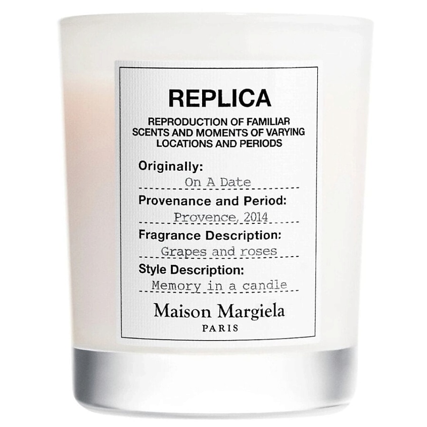 Изображение товара MAISON MARGIELA Ароматическая свеча Replica Raumduft On A Date Kerze, 165 г