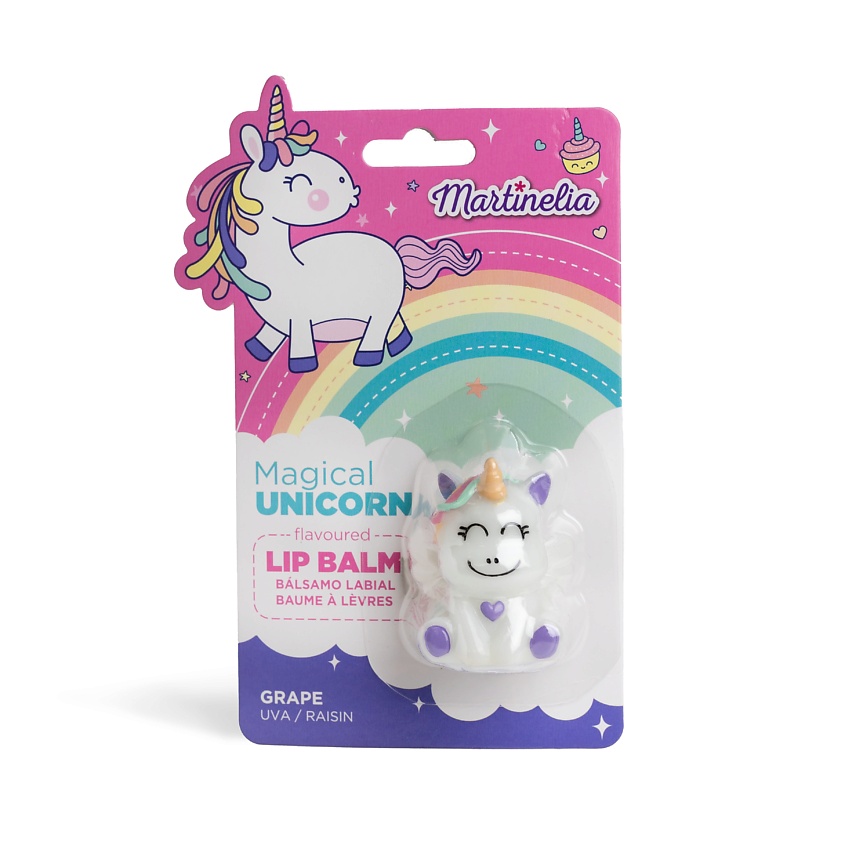 Изображение товара MARTINELIA Бальзам для губ Волшебный единорог, Сиреневый