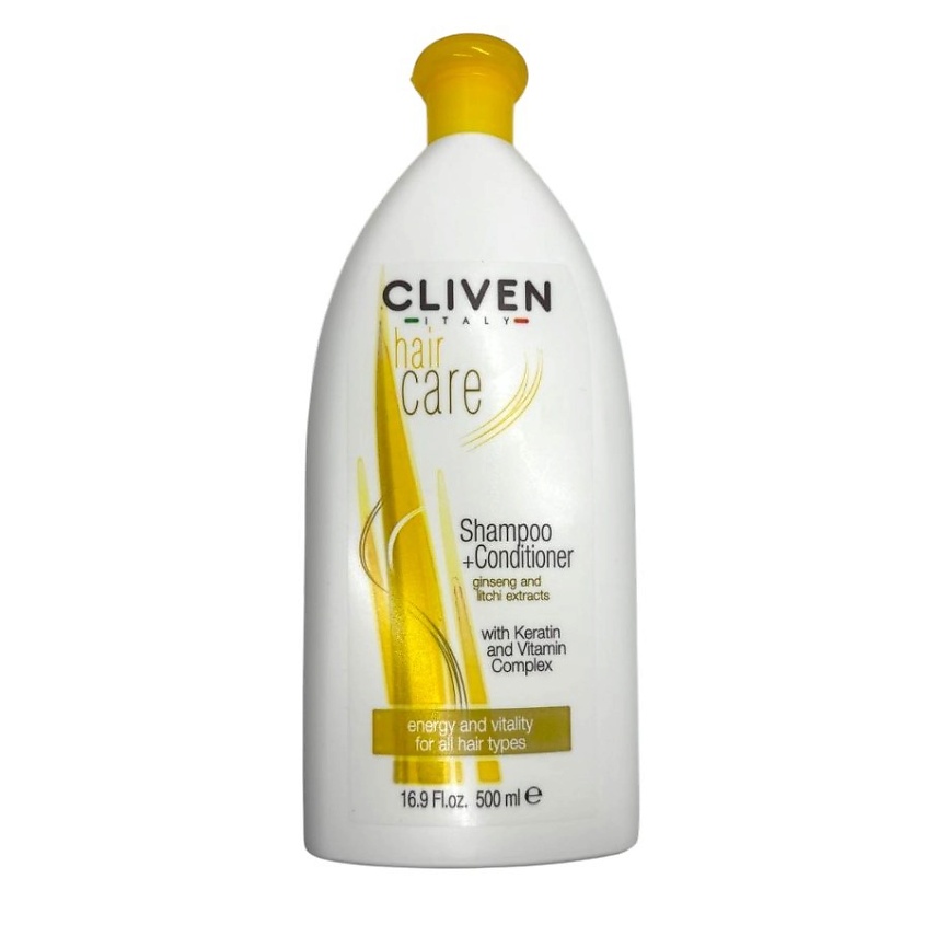 Изображение товара Шампунь+кондиционер 2 в 1 с экстрактами женьшеня и личи, 500 мл