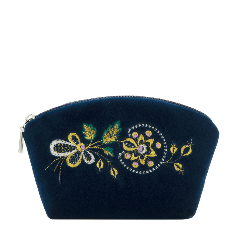 Изображение товара Косметичка бархатная модель 294 от ТОРЖОКСКИХ ЗОЛОТОШВЕЙ с золотой вышивкой
