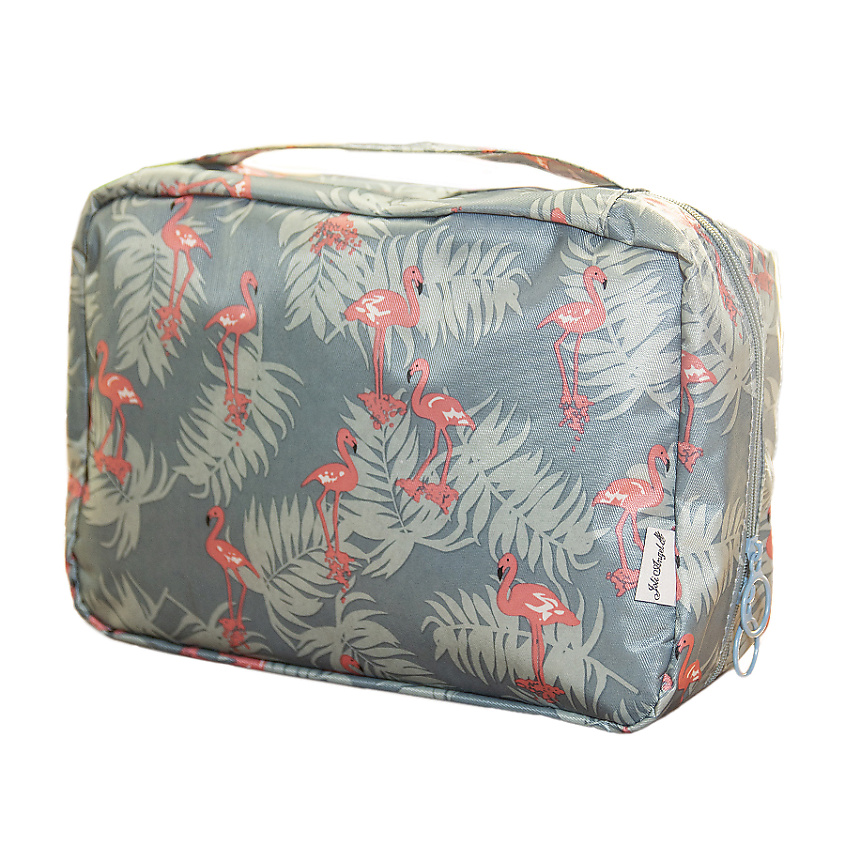 Изображение товара JOLI ANGEL Косметичка подвесная органайзер для аксессуаров и средств макияжа "Фламант L", Серый