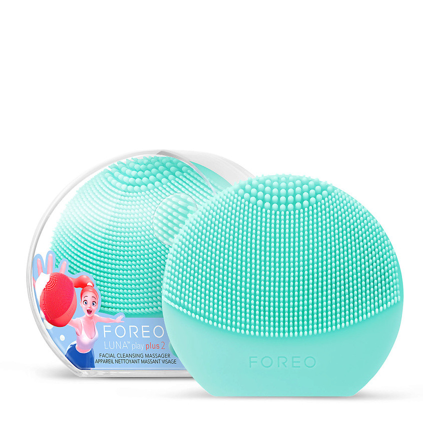 Изображение товара FOREO Щетка-массажер для лица LUNA play plus 2, Minty Cool!