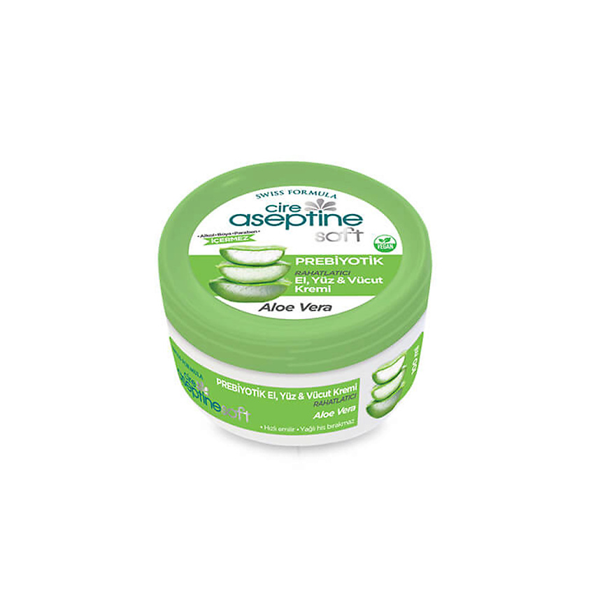Изображение товара CIRE ASEPTINE Крем для рук с пребиотиком и Алоэ Вера Prebiotic Care Cream - Aloe Vera, 100 мл