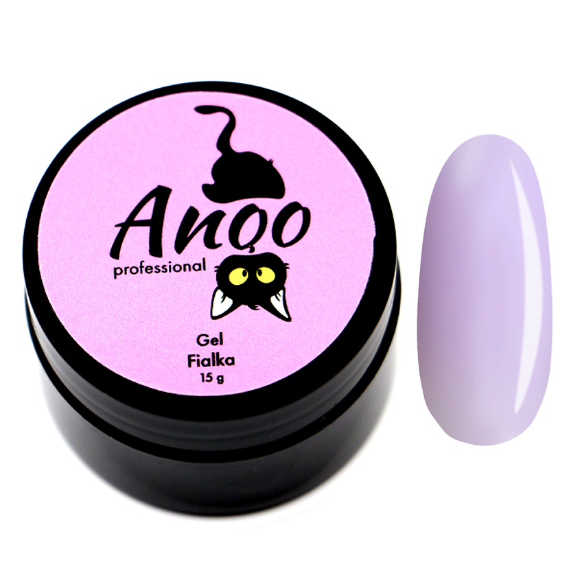 Изображение товара Гель для ногтей ANQO Fialka средняя консистенция 50мл