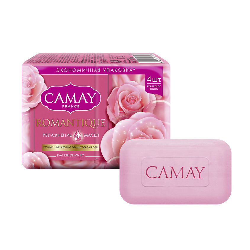 Изображение товара CAMAY Мыло РОМАНТИК, 4*75 гр