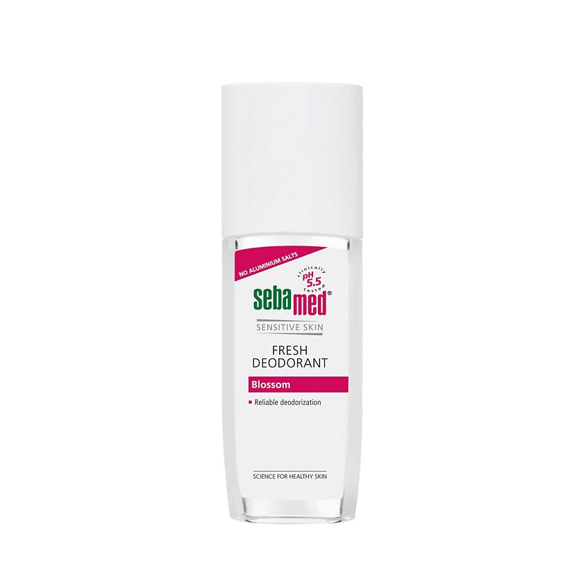 Изображение товара Sebamed Blossom Fresh Дезодорант-спрей без алюминия для чувствительной кожи 75 мл