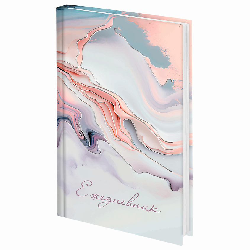 Изображение товара Ежедневник STAFF Мрамор недатированный твердый переплёт 160 листов