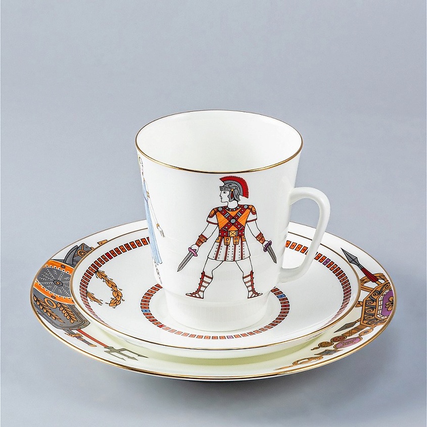 Изображение товара ИМПЕРАТОРСКИЙ ФАРФОРОВЫЙ ЗАВОД Комплект кофейный "Спартак", 1 шт.