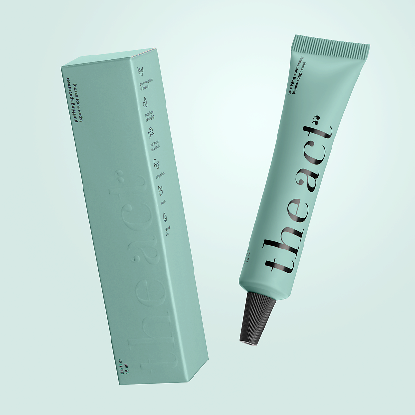 Изображение товара Крем корректор для проблемной кожи от прыщей THE ACT 15 мл