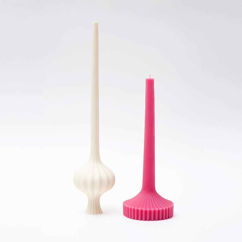 Изображение товара BYGY BY GOLUBOVSKAYA YAKANINA Набор декоративных свечей, 2 шт