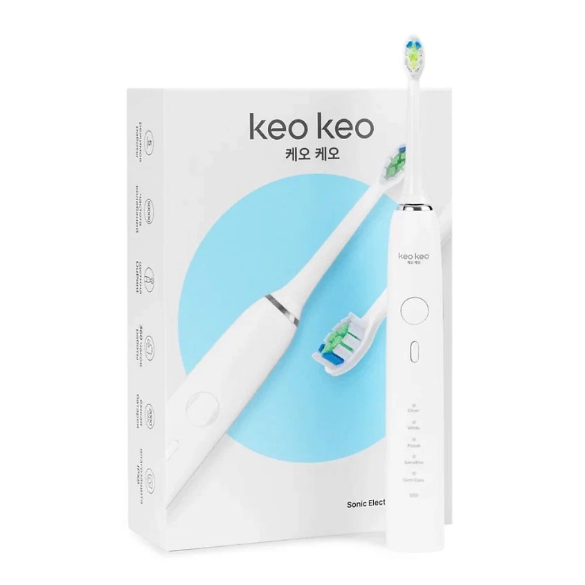 Изображение товара КЕО КЕО Электрическая зубная щетка Richdent Easycare, Белый
