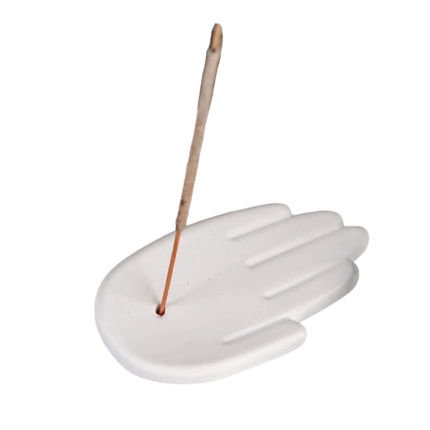 Изображение товара MAGIC MAKERS Подставка для благовоний Ладошка, Белый
