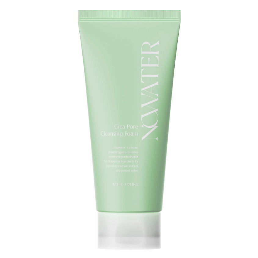 Изображение товара NOWATER Очищающая пенка для лица с центеллой CICA PORE CLEANSING FOAM, 120 мл