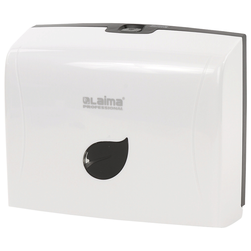 Изображение товара LAIMA Диспенсер для полотенец PROFESSIONAL ECO, Диспенсерная ситема: Н2, Подходят бумажные полотенца: Interfold, Multifold, W, Z