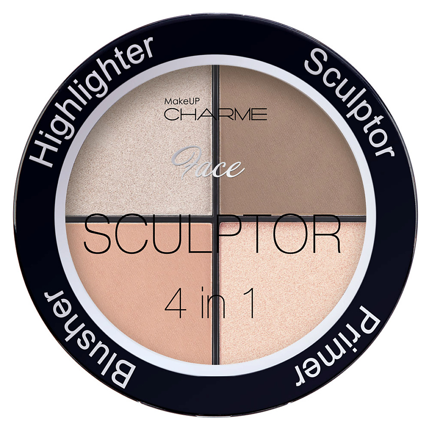 Изображение товара CHARME Скульптор для лица 4 в 1, Теплый Абрикосовый