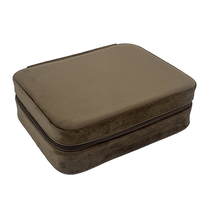 Изображение товара ARYA HOME COLLECTION Шкатулка для Украшений из Велюра Ada, Коричневый