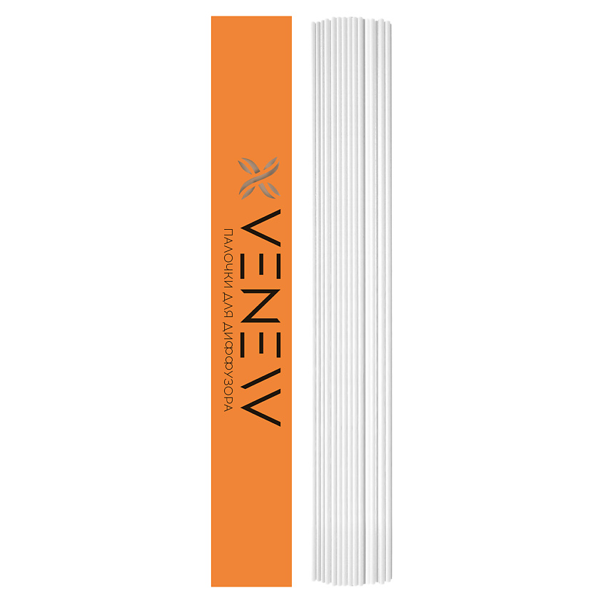 Изображение товара VENEW Палочки для диффузора фибровые в подарочной упаковке, 35 см/3 мм, 25 шт